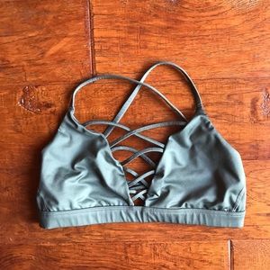 Green Victoria Secret Sports Bra